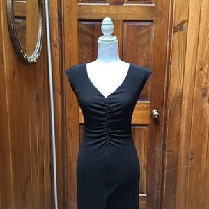 Black cocktail dress